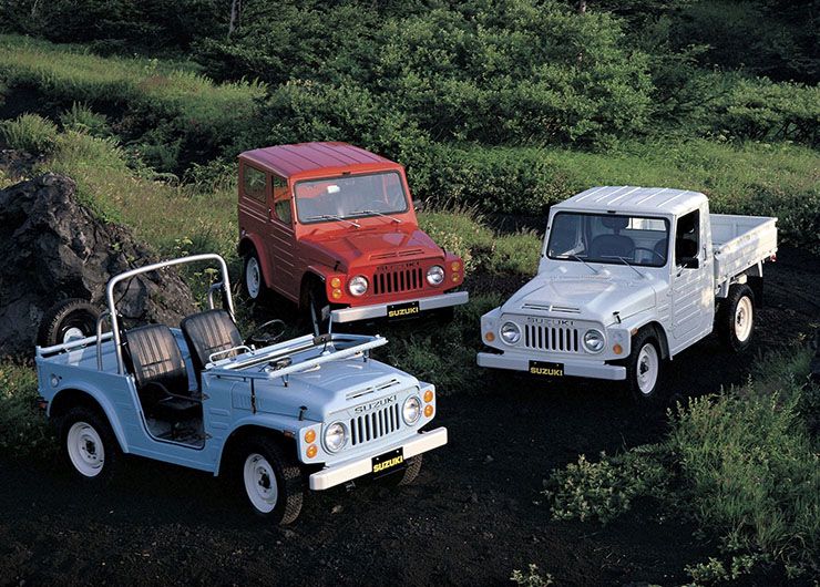 РОЖДЕНИЕ ЛЕГЕНДЫ: SUZUKI JIMNY 55 ЛЕТ